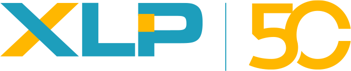 xlp 50 years logo